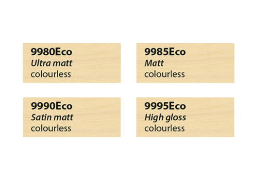 Lakier Ecoline MultiTop plus 9995Eco 4,55 Wysoki połysk bezbarwny